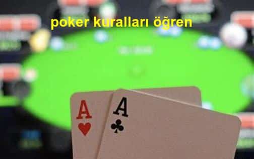 poker kuralları öğren